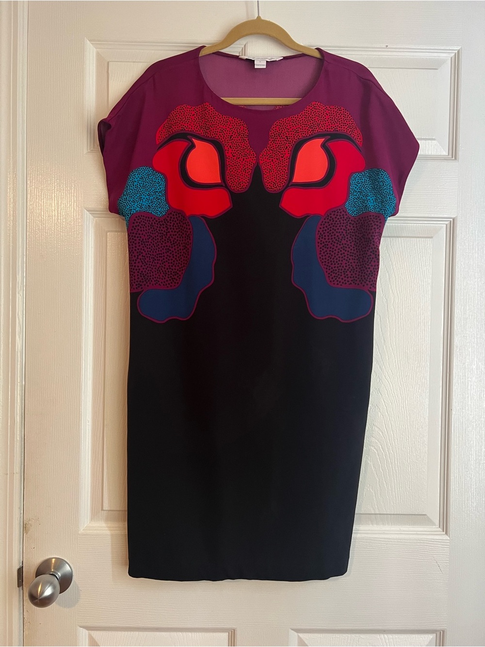 Diane von Furstenberg RUNWAY Harriet Rose Gate Cerise Dress.